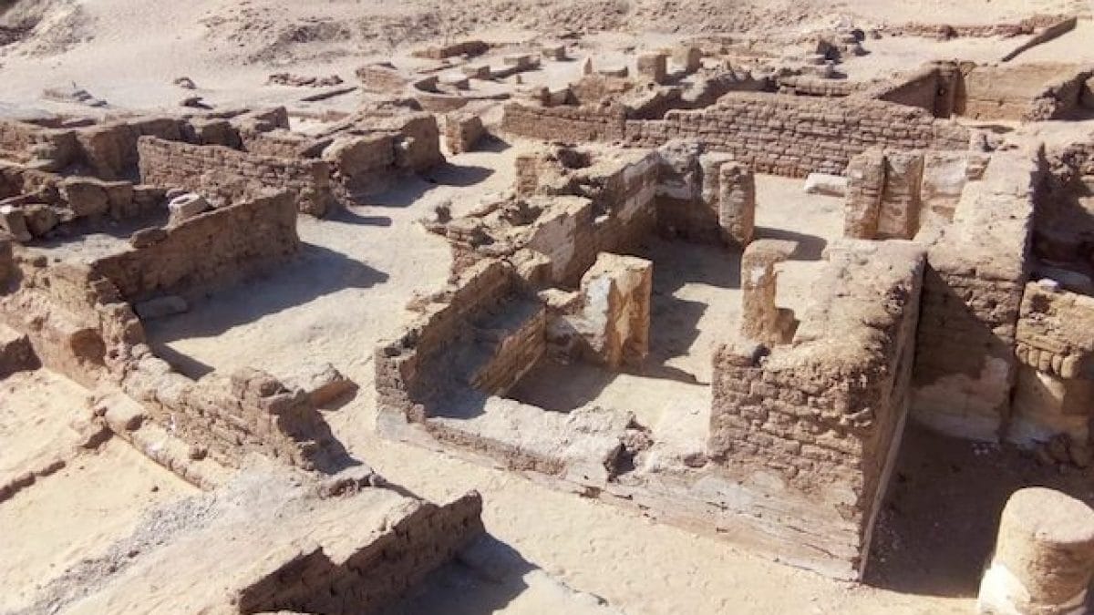 Resti di una città di epoca copta trovati in Egitto