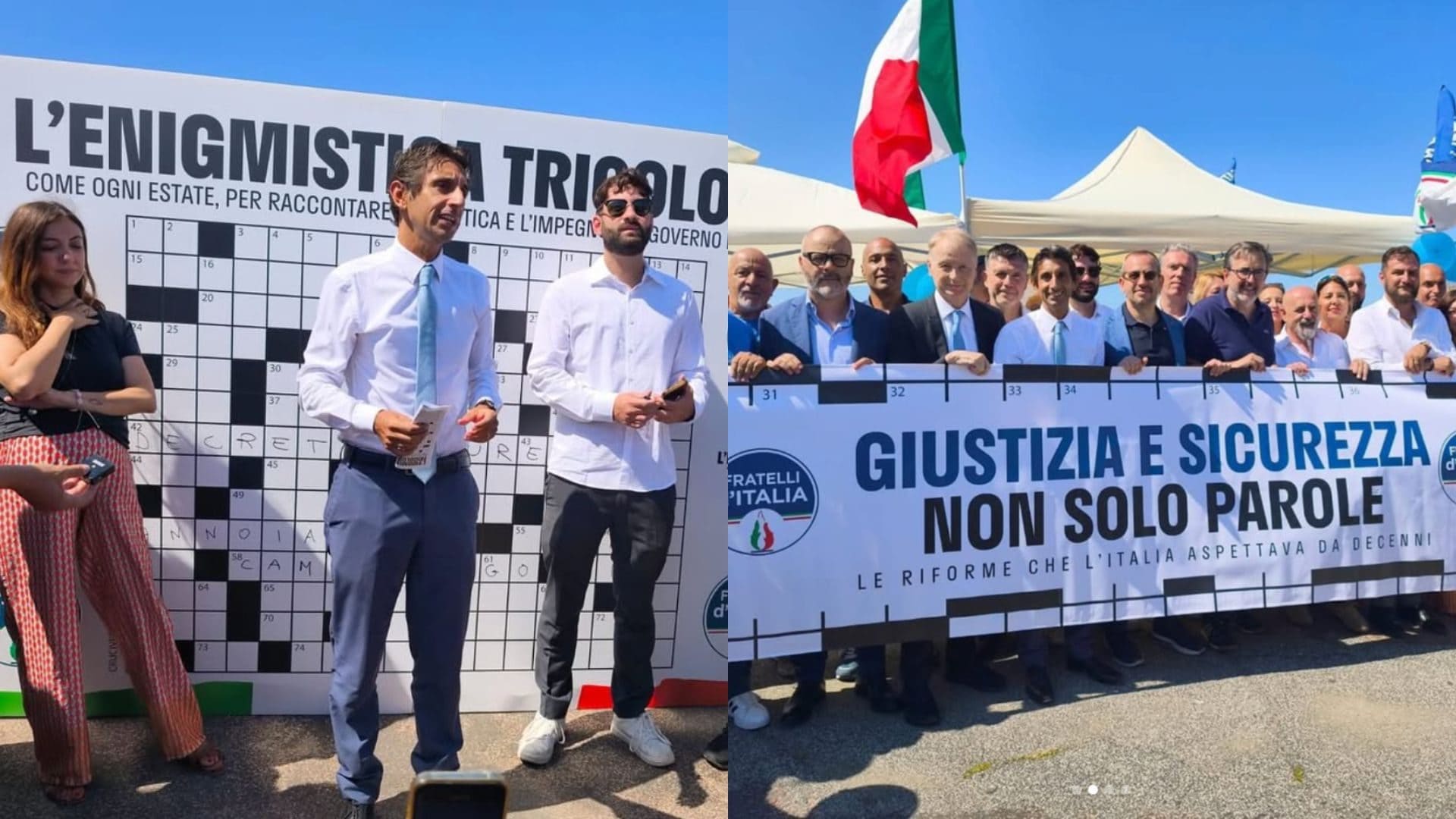 Fratelli d'Italia rilancia il tour estivo: in spiaggia la nuova edizione del "quiz dei Patrioti"