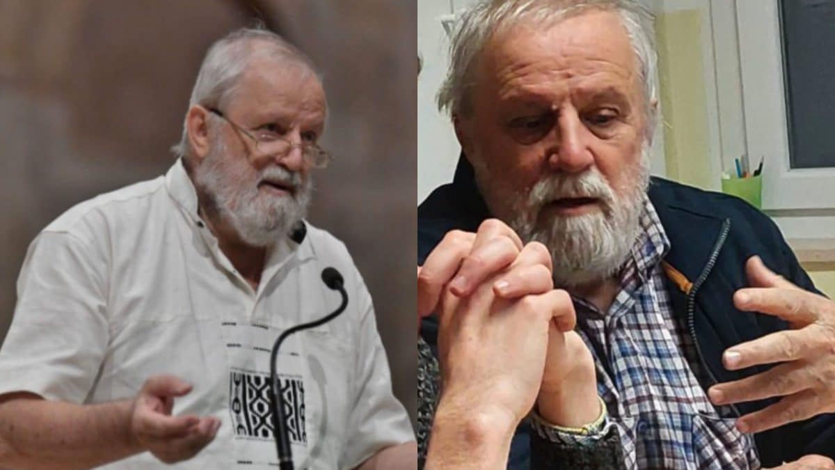 Don Flavio Paoli, 68 anni.