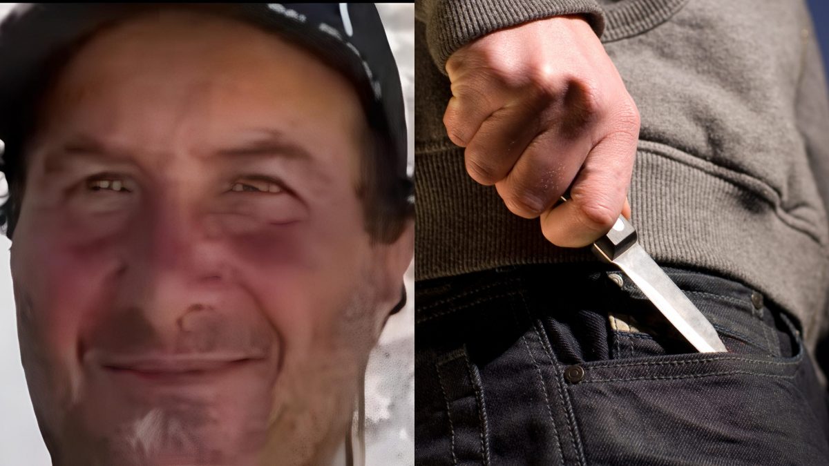 A sinistra, Francesco Dino, 57 anni.