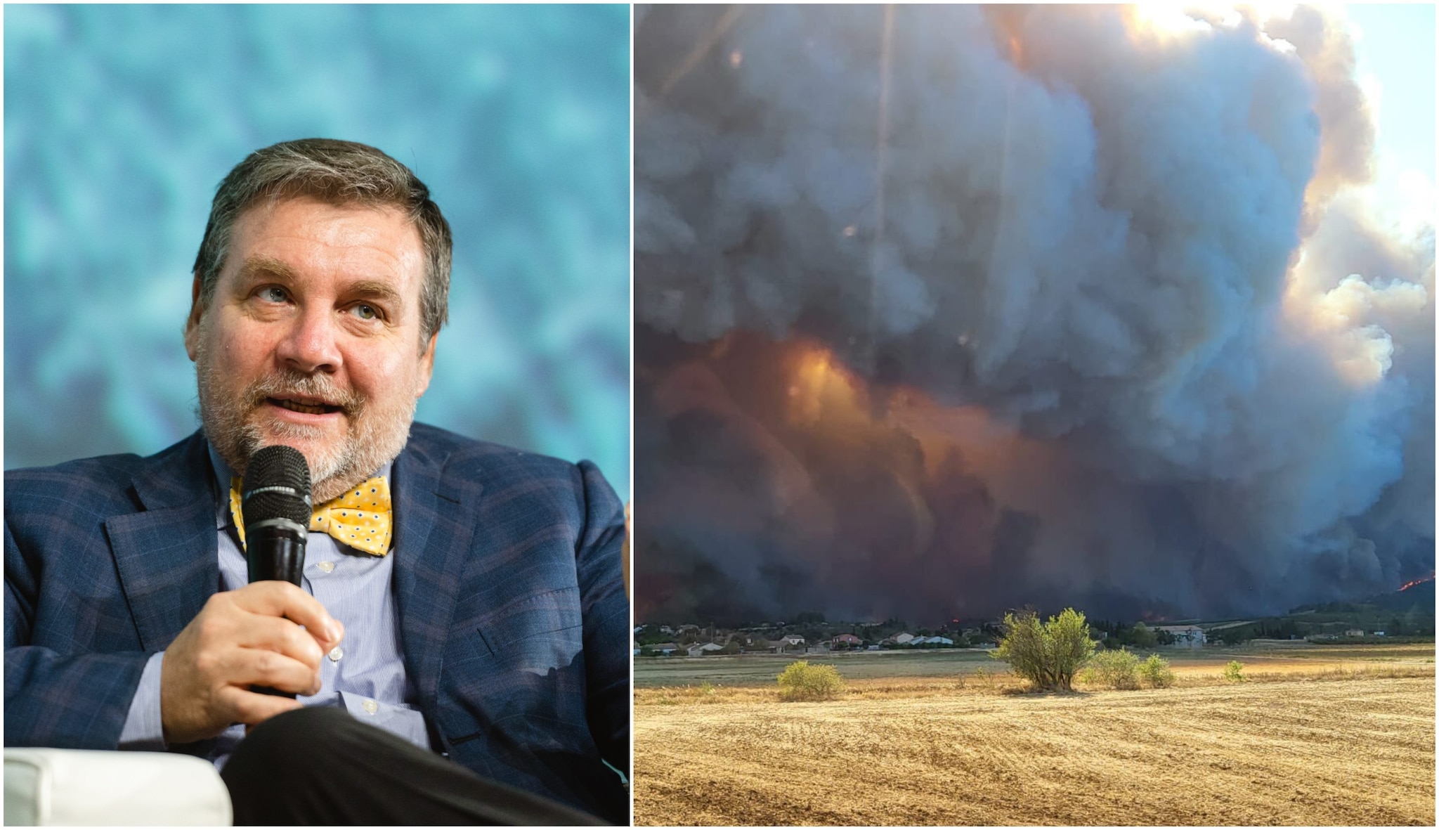 "In Francia l'incendio del secolo, ma l'Europa investe sul riarmo": l'accusa del climatologo Luca Mercalli