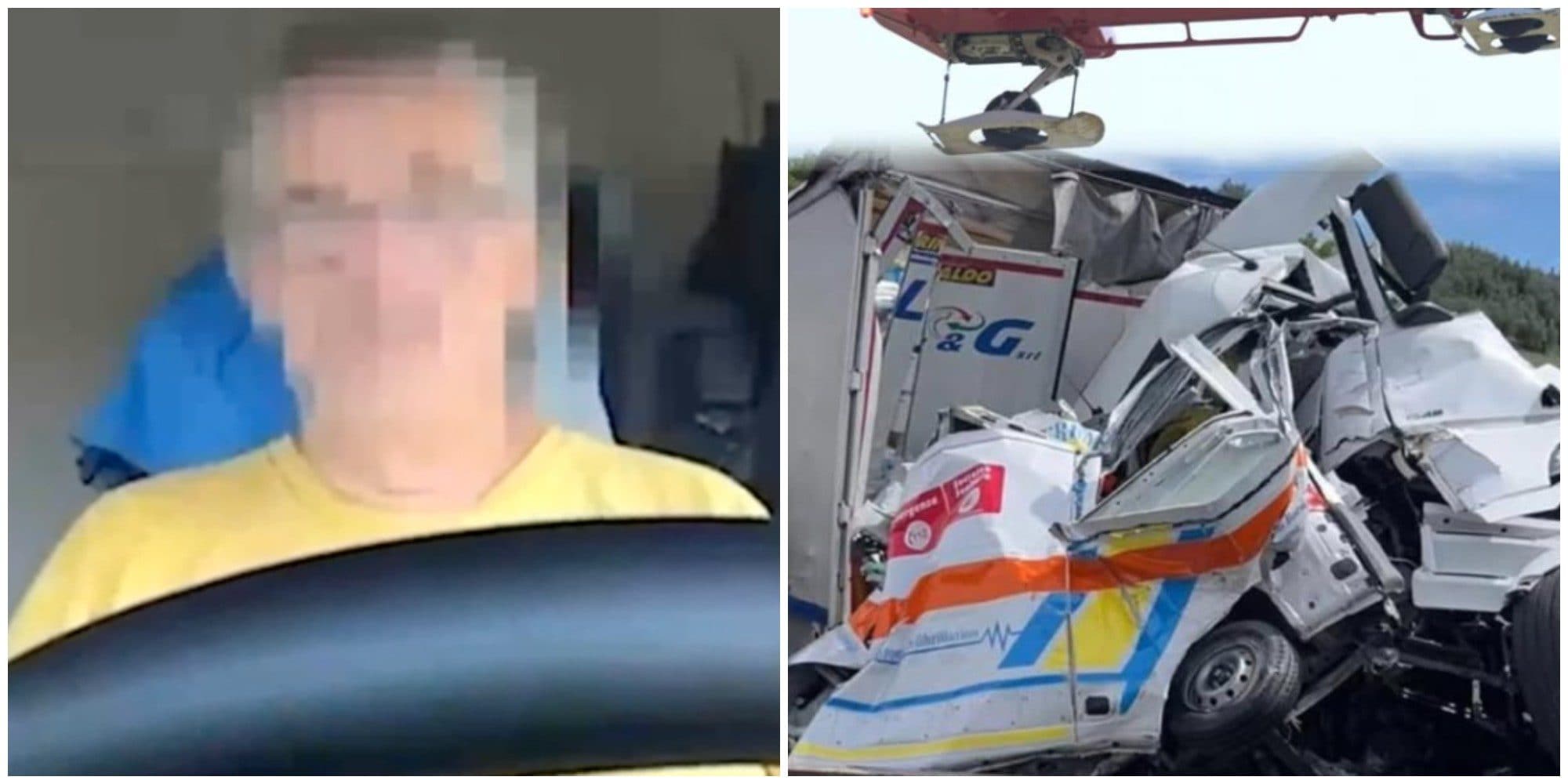 Incidente A1, l'autista stava registrando un video poco prima dello schianto che ha provocato 3 morti
