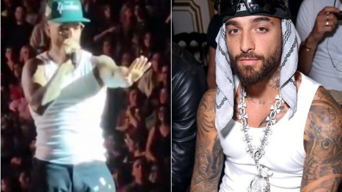 Maluma ferma il concerto