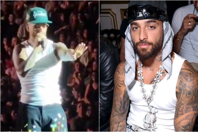 Perché Maluma ha sgridato un fan che aveva portato il figlio di un anno al concerto senza cuffie