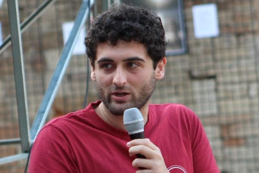 Mattia Santarelli, presidente del comitato Ma quale casa