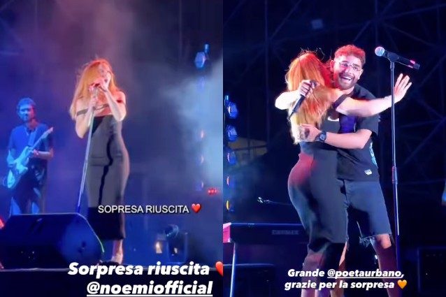 La sorpresa di Rocco Hunt a Noemi: ecco cosa ha fatto il cantante prima di Oh Ma