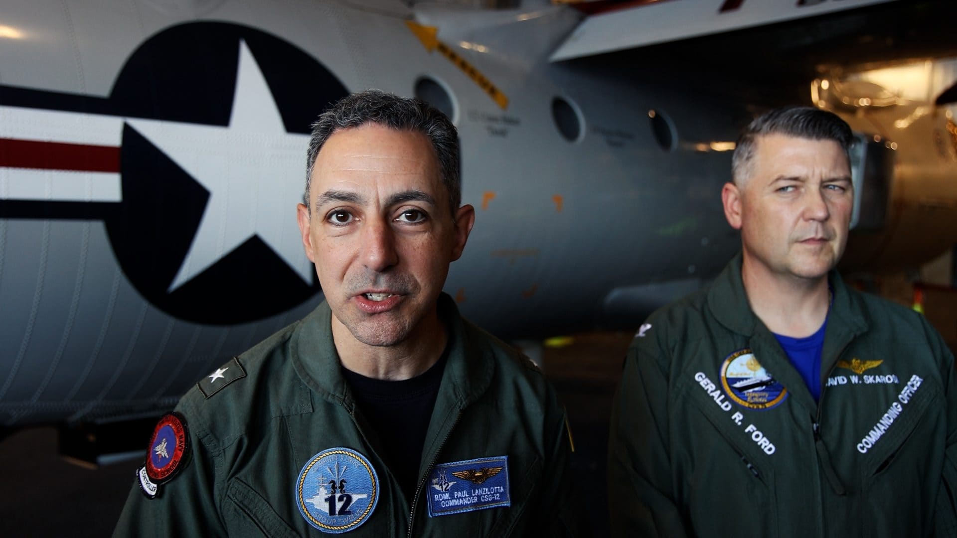 Il comandante Paul Lanzilotta.