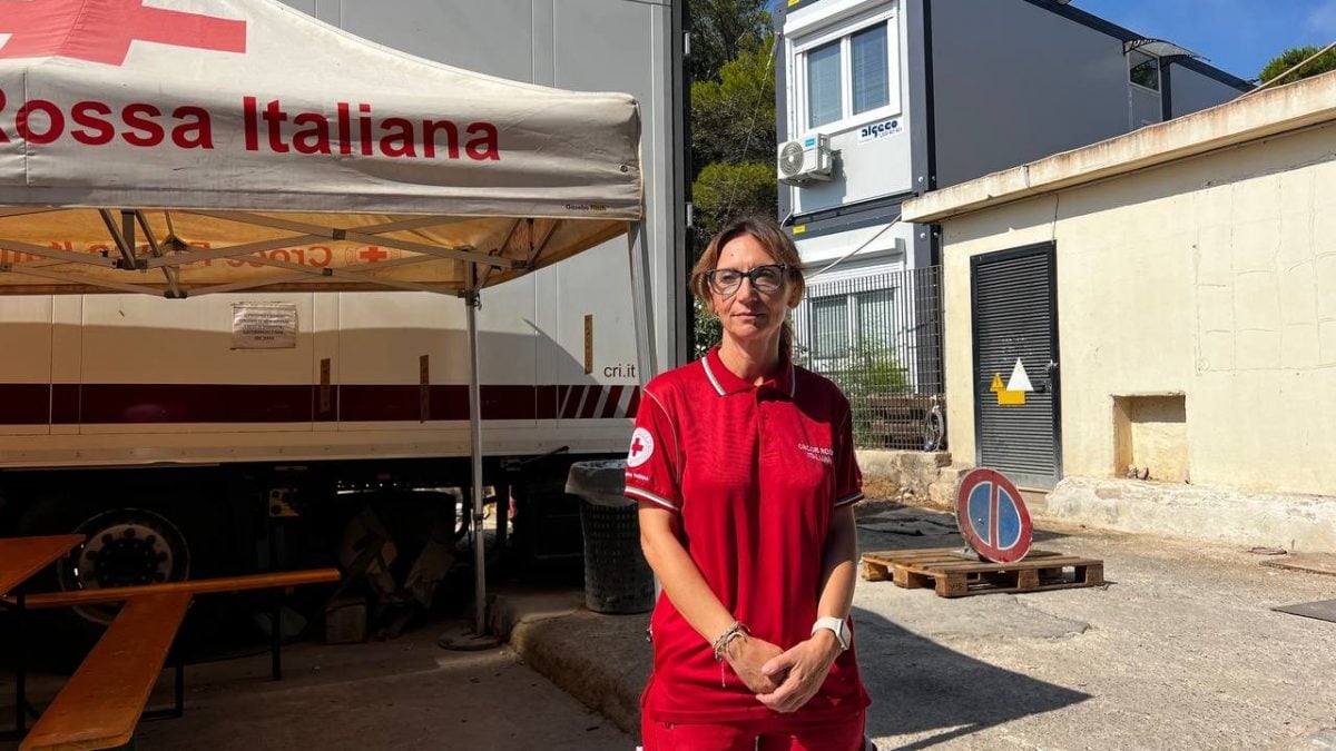 Cristina Palma, vicedirettrice dell’Hotspot di Lampedusa. Foto di Lidia Ginestra Giuffrida