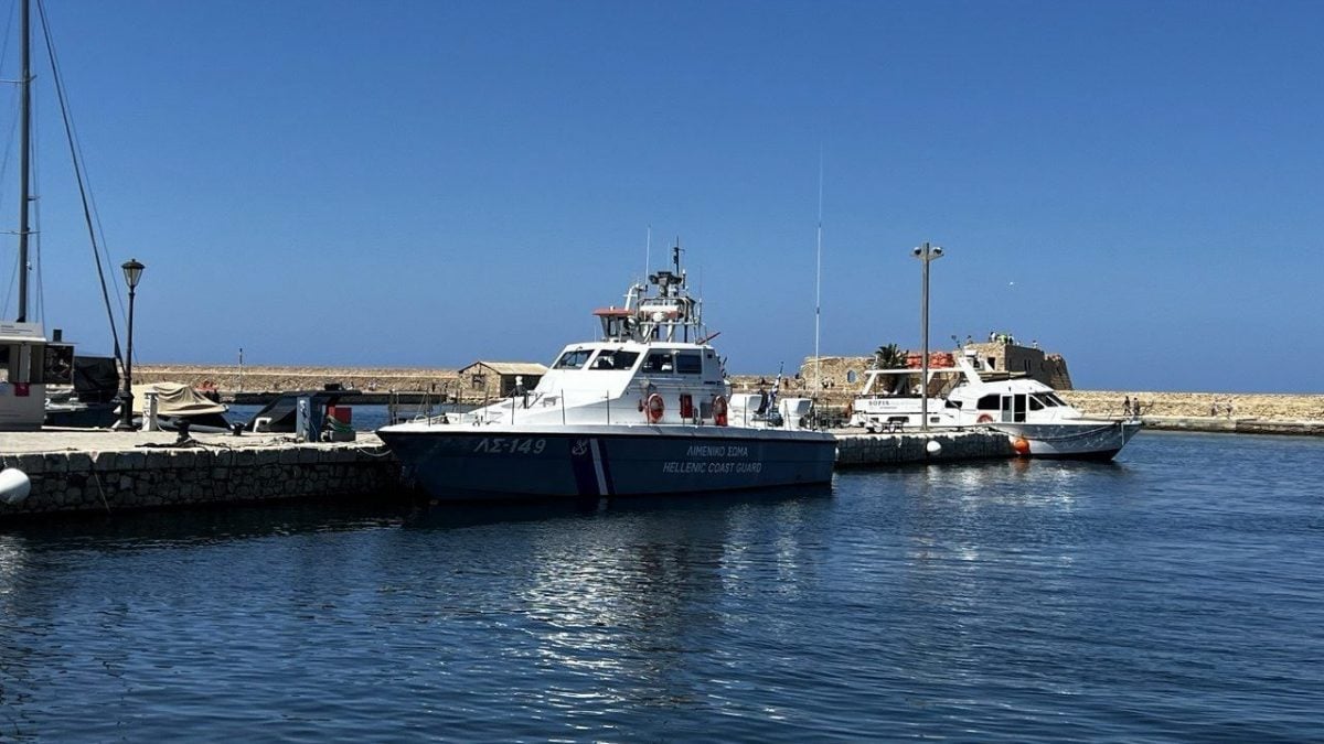 Guardia Costiera Ellenica, in porto a Chania. Foto di Lidia Ginestra Giuffrida