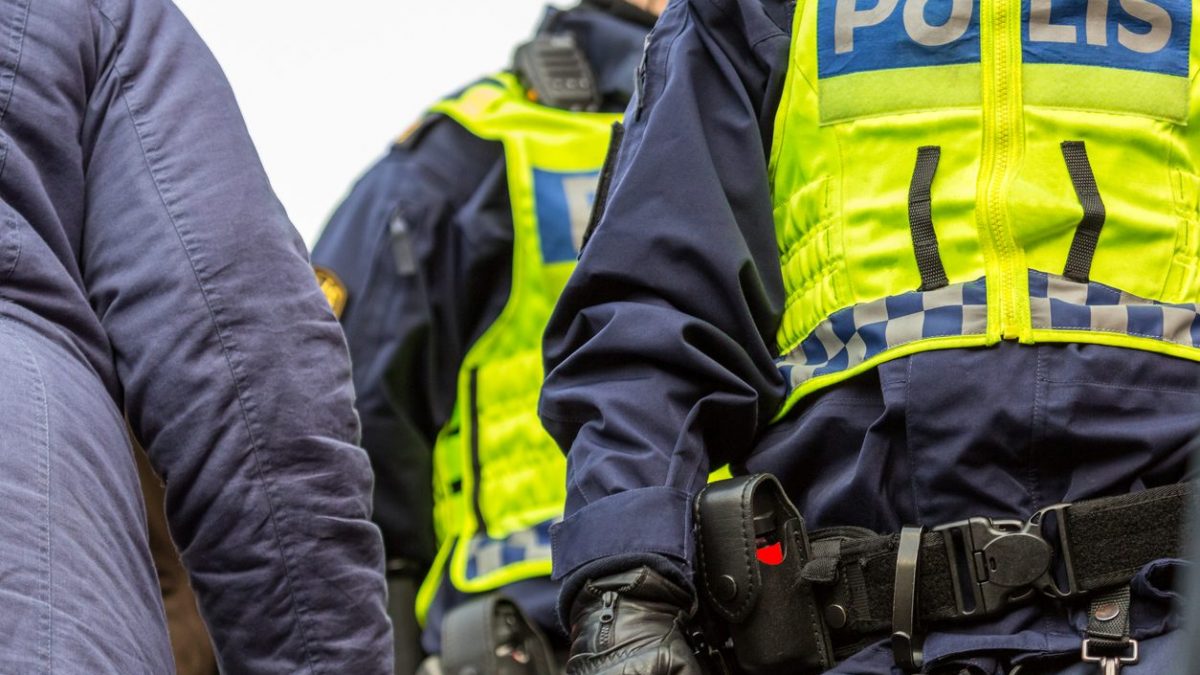 Polizia svedese – Immagine di repertorio.