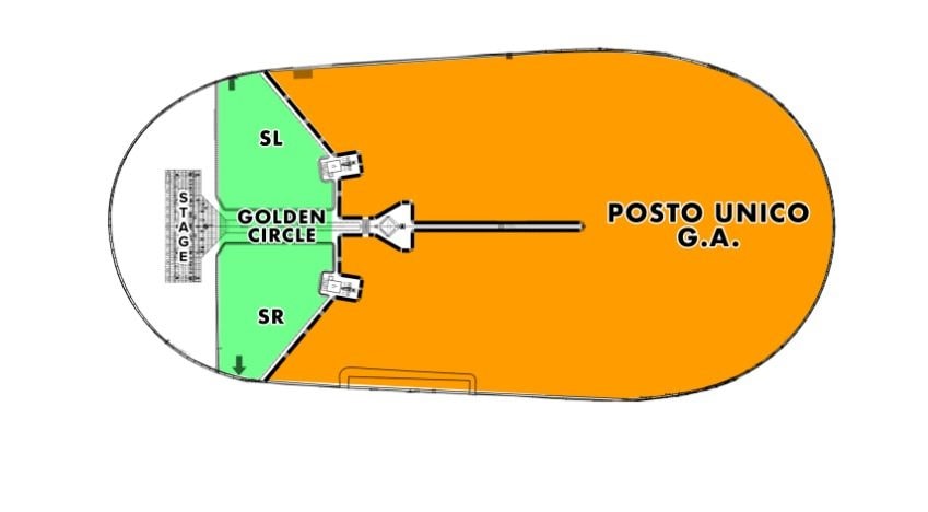Ippodromo Snai La Maura, mappa