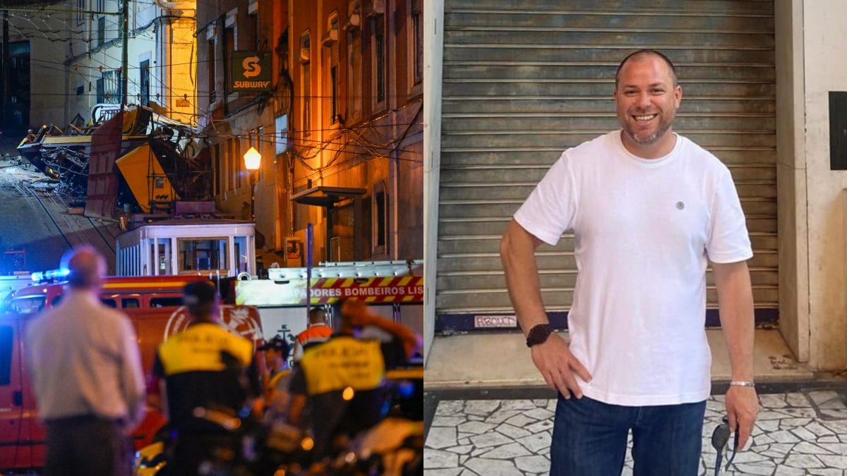 Da sinistra, il luogo dell’incidente; la prima vittima identificata, il 40enne André Marques.