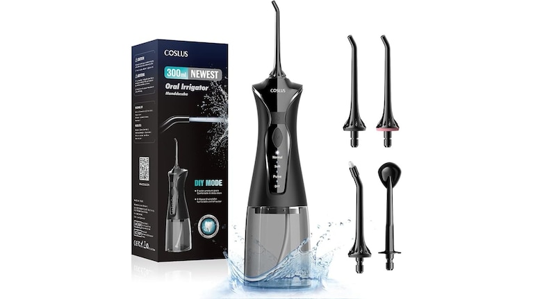 COSLUS Idropulsore Dentale Portatile