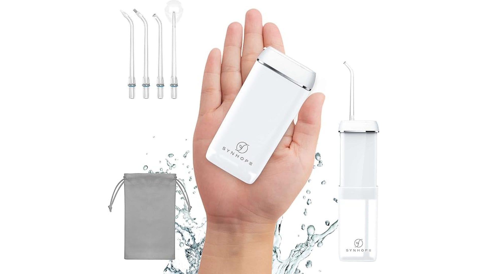 Idropulsore dentale da viaggio Synhope M6plus