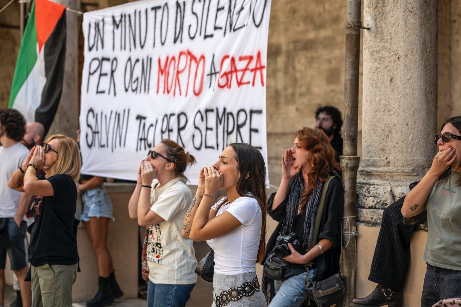 La contestazione ad Ascoli | Credits: Andrea Vagnoni