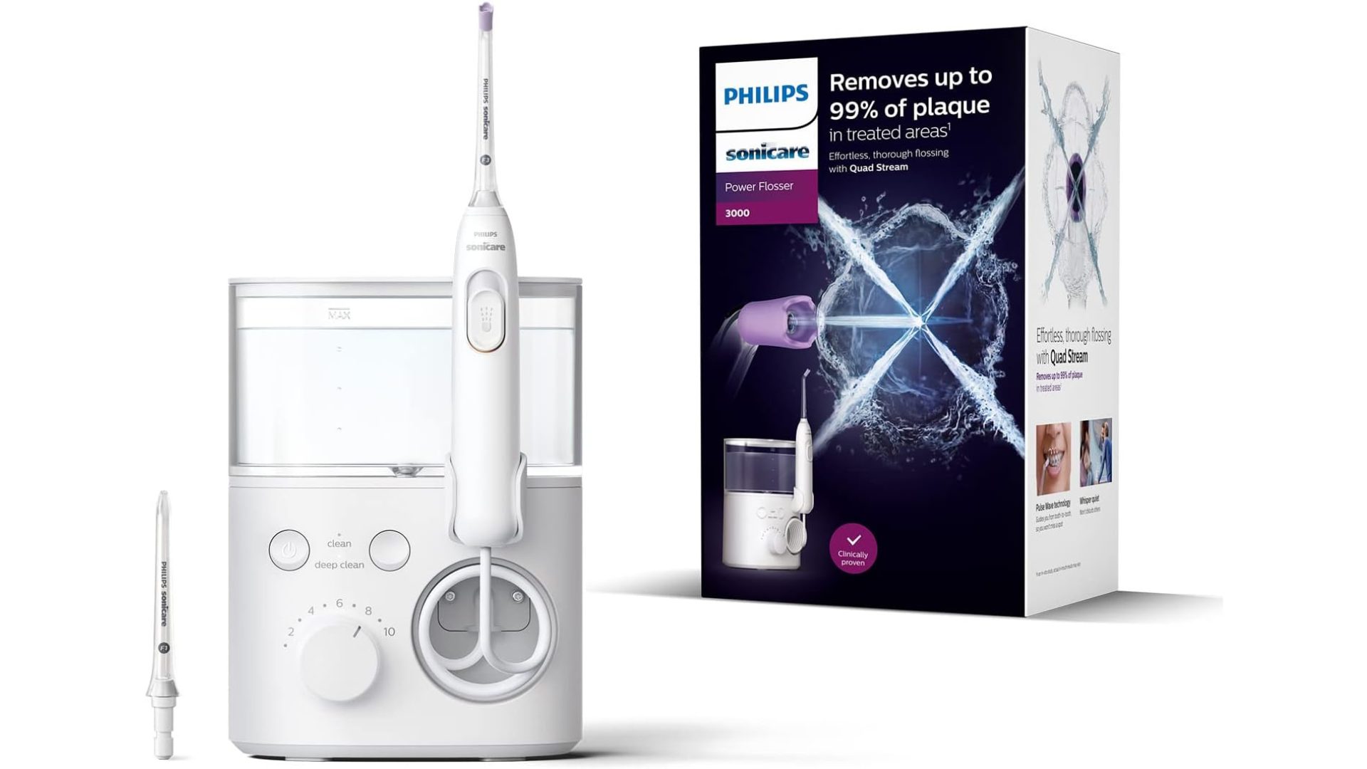 Philips Sonicare Irrigatore Orale Power Flosser 3000