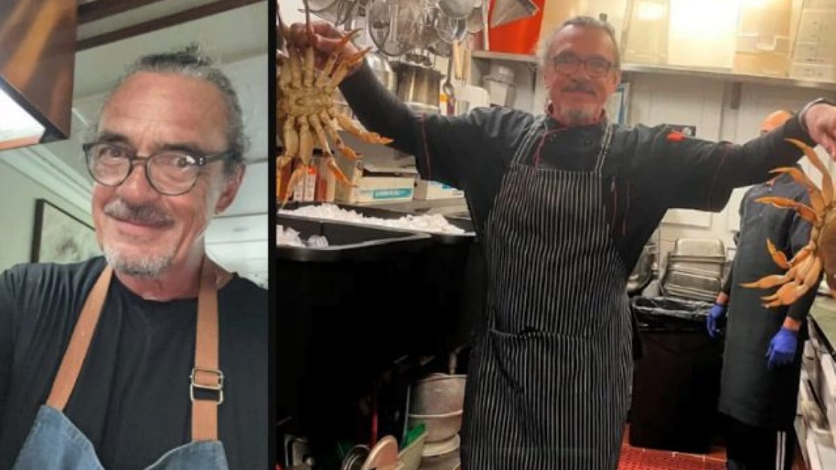 Lo chef italiano Valentino Luchin
