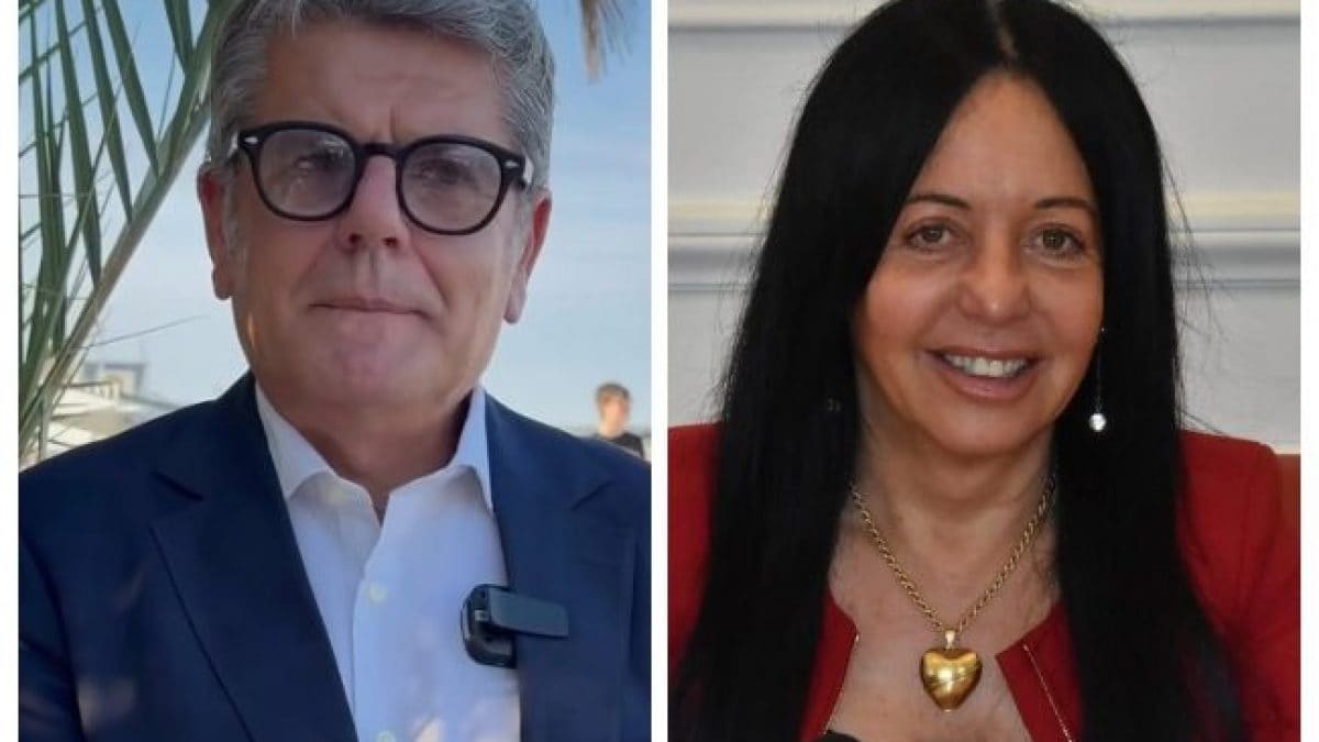 A sinistra Armando Bruni, a destra Jessica Marcozzi
