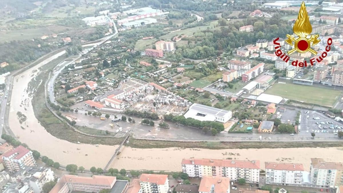 Le immagini dell’alluvione in provincia di Alessandria