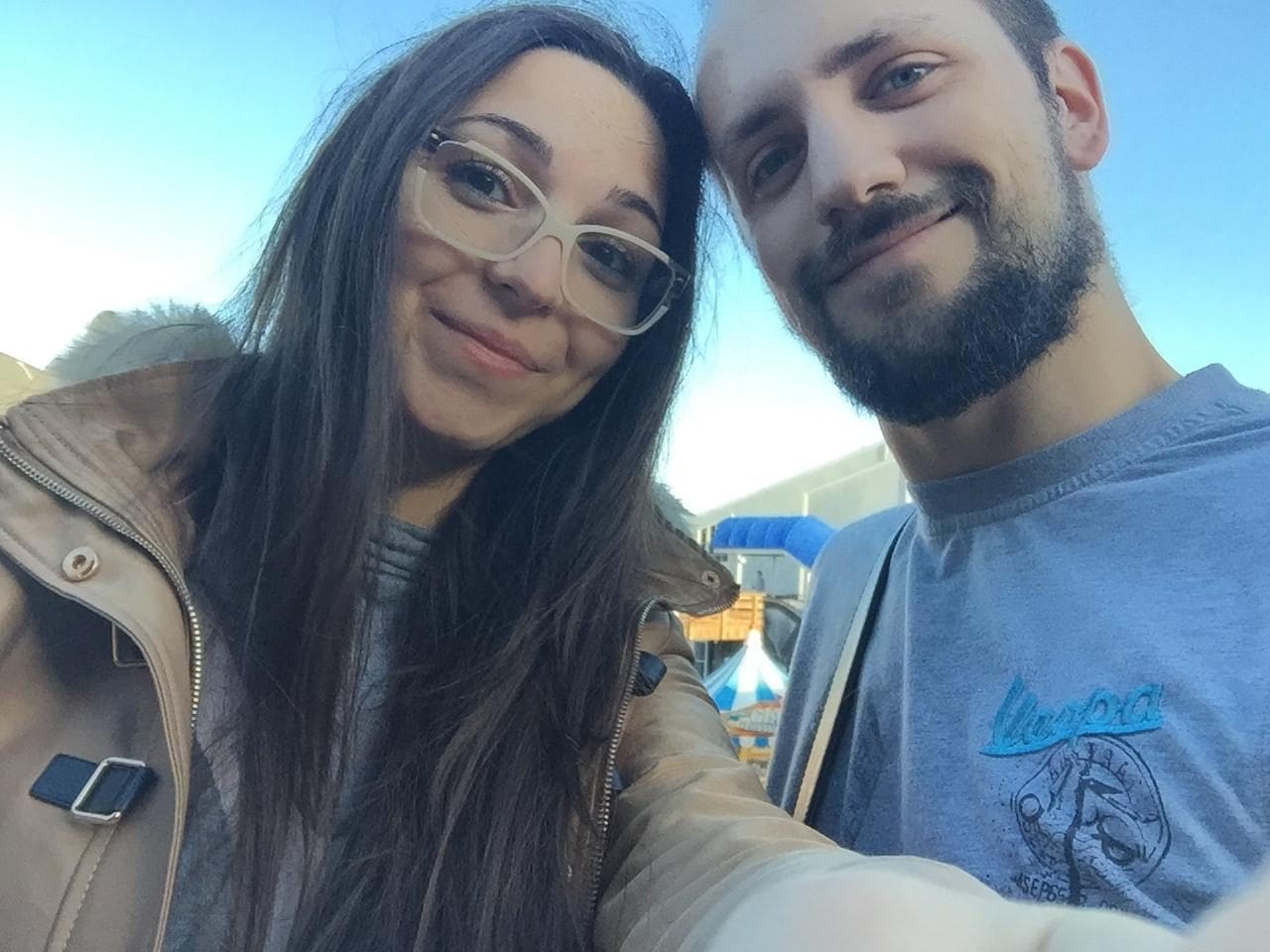 Teresa e Tommaso in una foto del 2016.