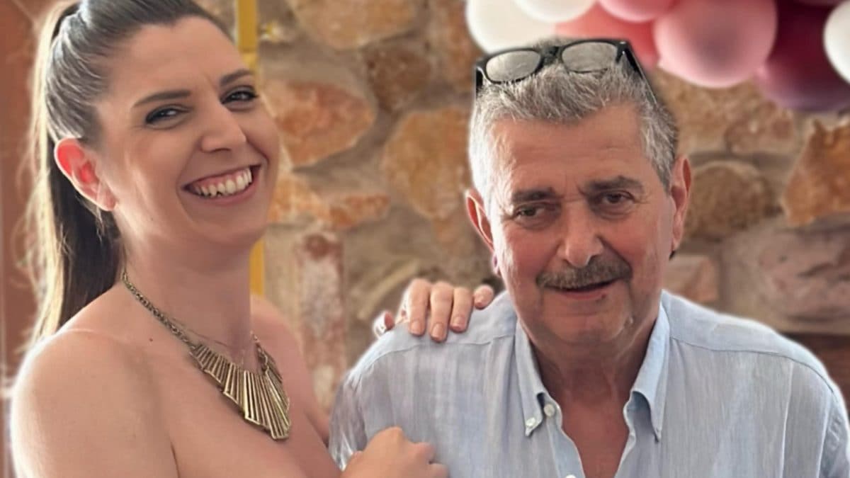 Roberta e suo papà Moreno.
