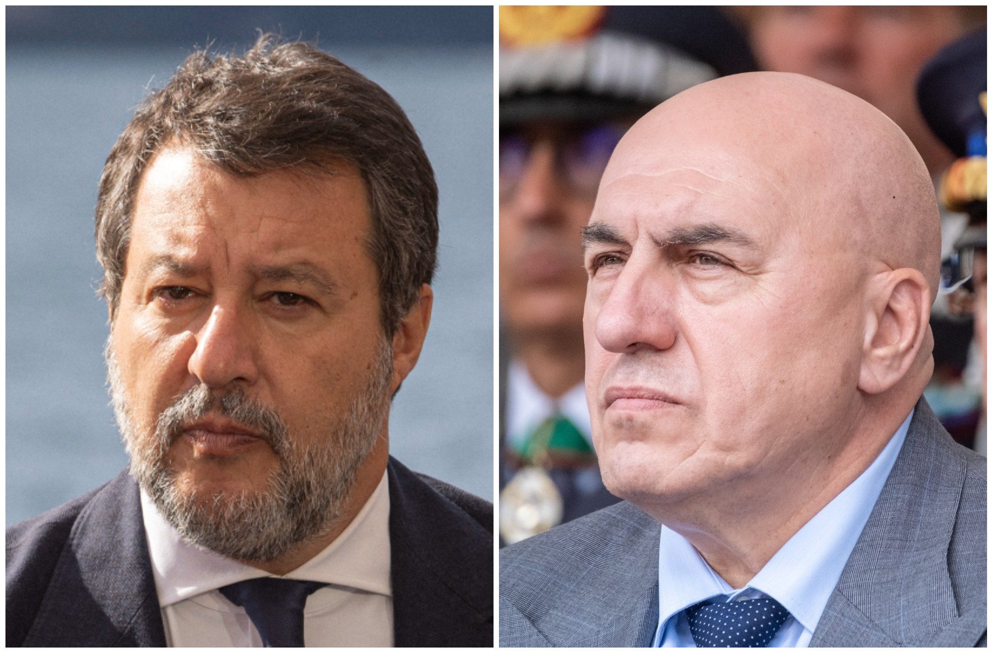 Salvini smentisce il ministro Crosetto e dice che non dobbiamo difenderci dalla Russia, ma dai migranti