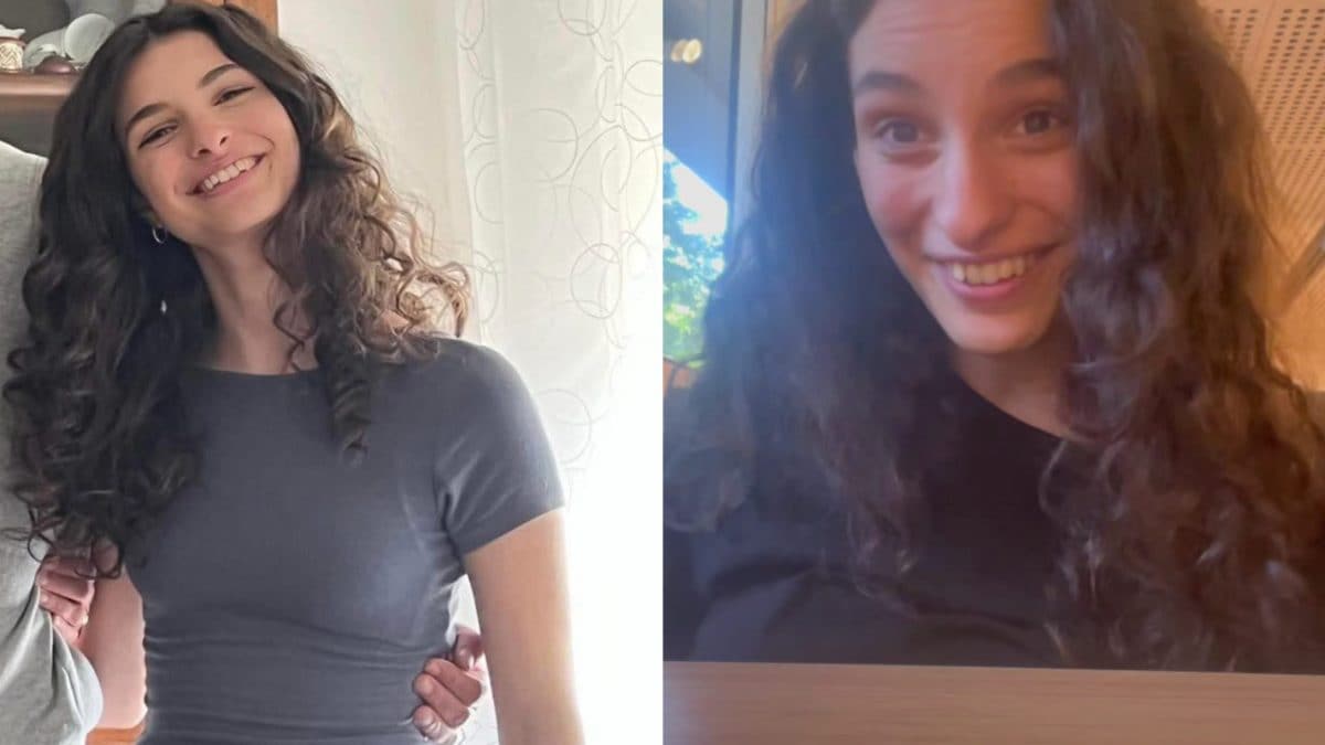 Sofia Napolitano, 20 anni, a destra un’immagine dal video pubblicato sui social.