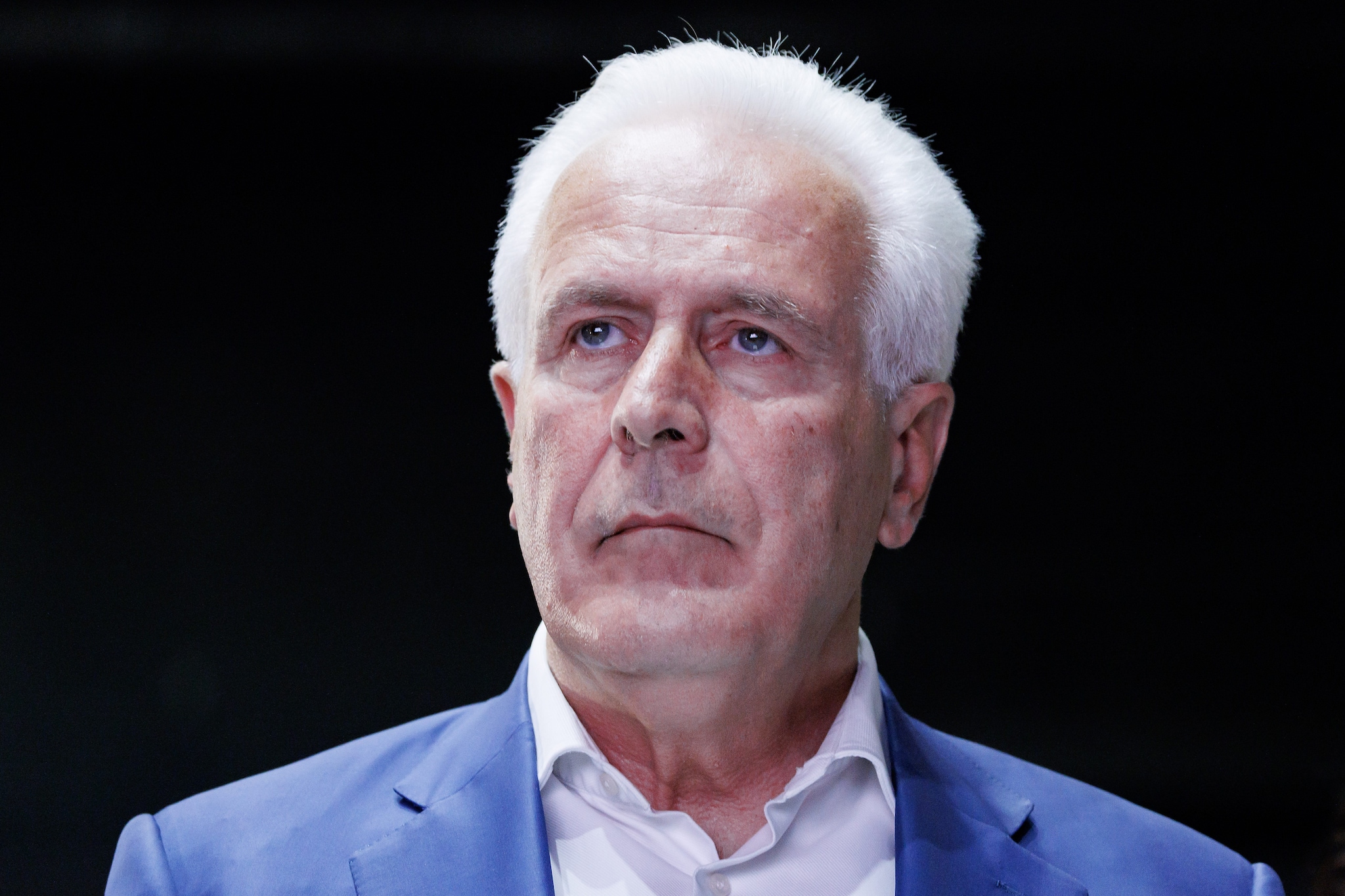 Eugenio Giani, presidente uscente della Toscana e candidato del centrosinistra