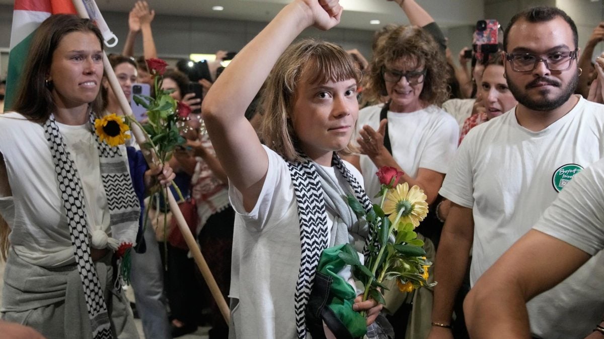 Greta Thumberg e la Global Sumud Flotilla