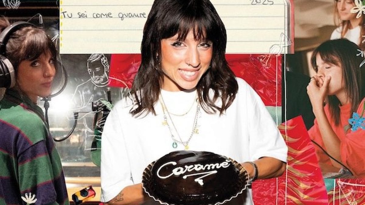 La copertina di caramè di Angelina Mango