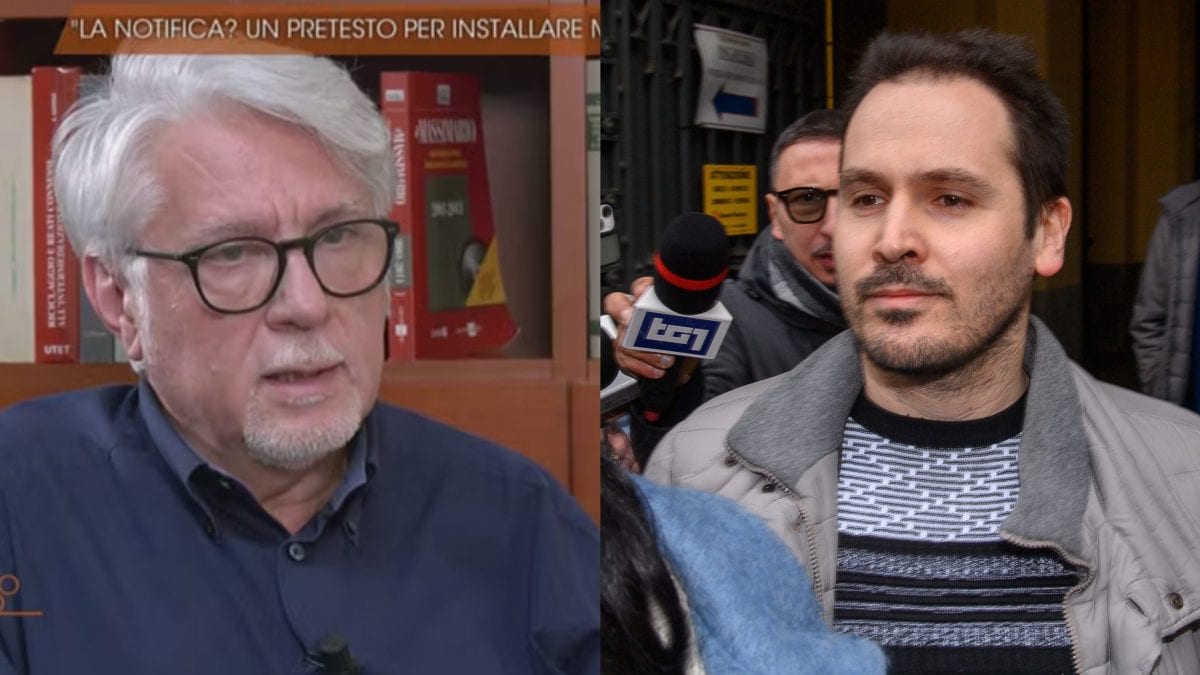 L’ex maresciallo dei Carabinieri Giuseppe Spoto e Andrea Sempio.