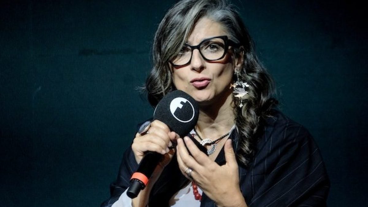 Francesca Albanese al Festival Rumore di Fanpage – ph Mauro Scrobogna