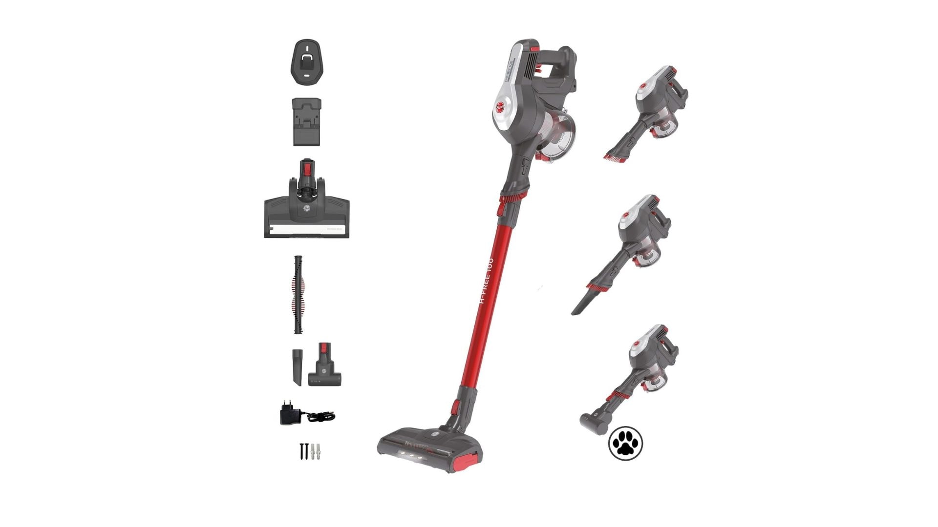 Aspirapolvere senza fili Hoover H-FREE 100 HF122GPT 011