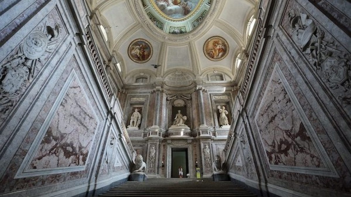 Ingresso della Reggia di Caserta – ph Marco Cantile:LightRocket via Getty Images