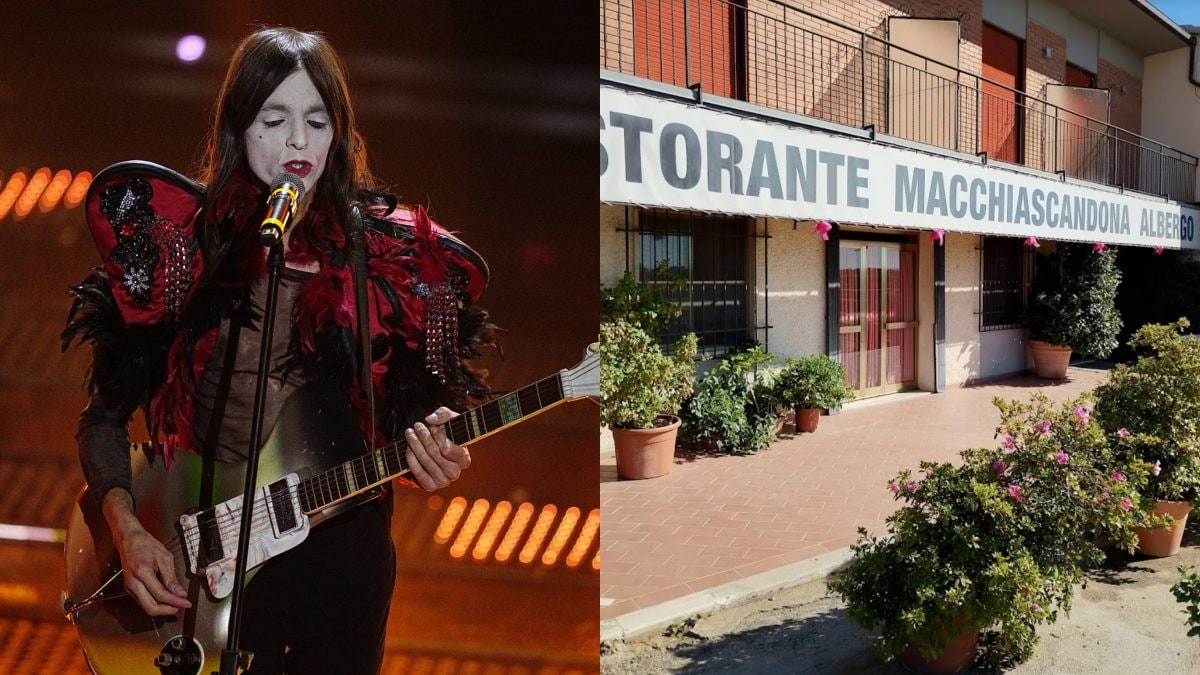 Da sinistra, Lucio Corsi; il ristorante di famiglia.