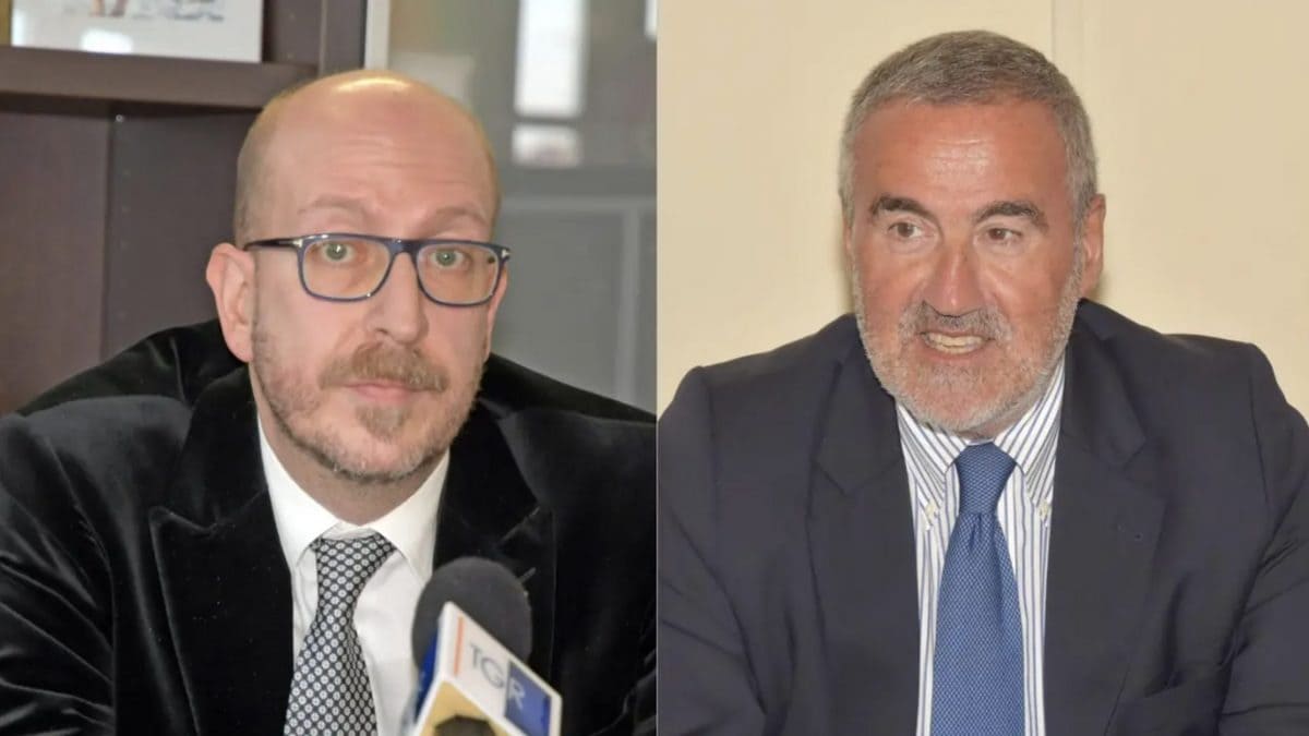 L’ex pm Paolo Mazza e Mario Venditti
