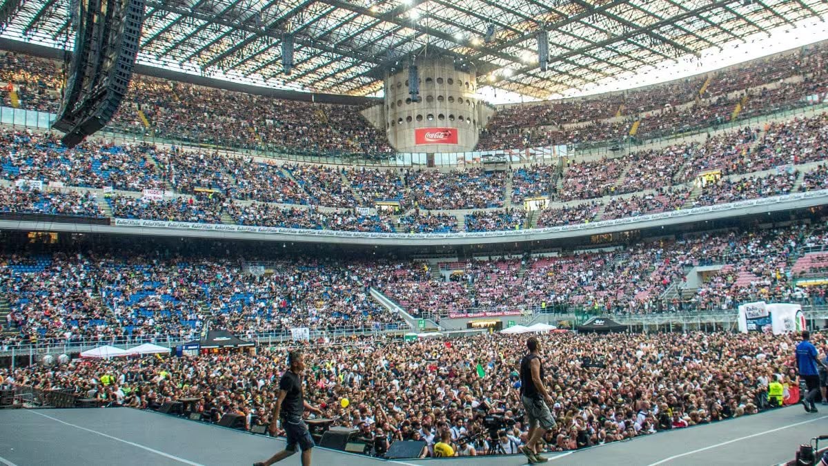 San Siro, via Vasco Rossi