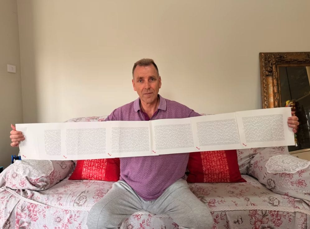 L'uomo col nome più lungo del mondo: è composto da 2.253 parole, gli servono 20 minuti per pronunciarlo