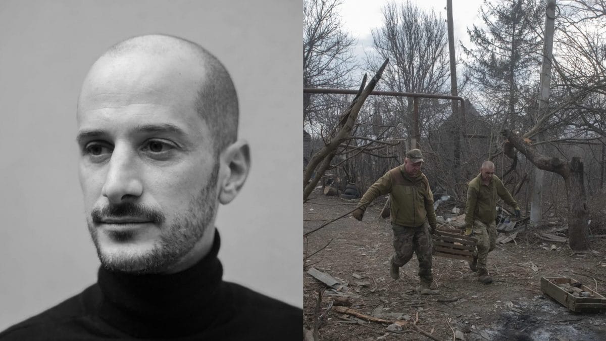 Da sinistra: Antoni Lallican; una delle foto scattate dal fotoreporter.