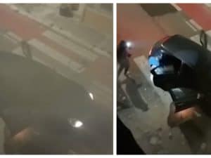 Assaltano bancomat in Salento facendolo esplodere, poi fuggono col bottino: la banda ripresa da un residente