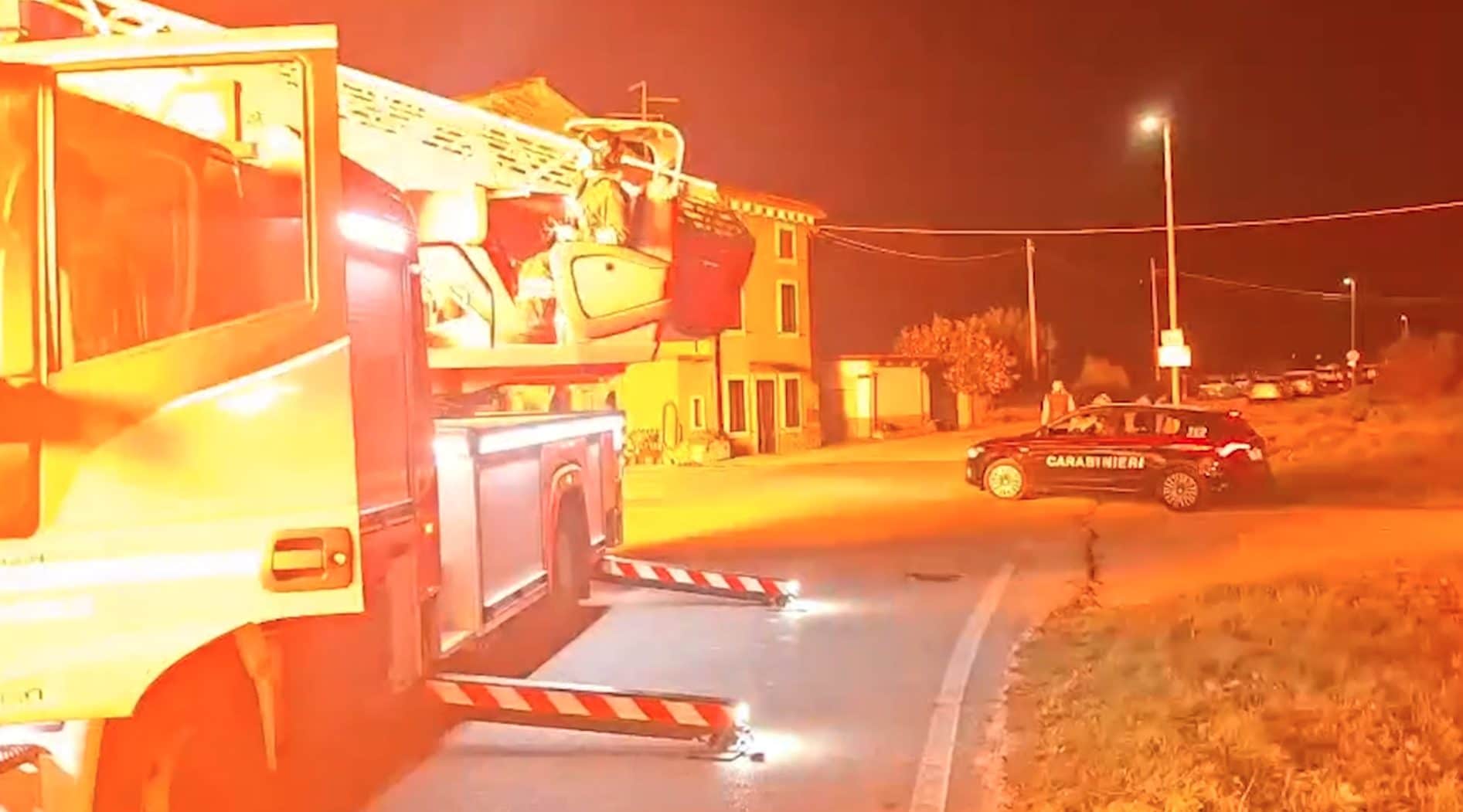 Castel d'Azzano, il momento dell'esplosione in un video: il boato che ha ucciso i tre carabinieri