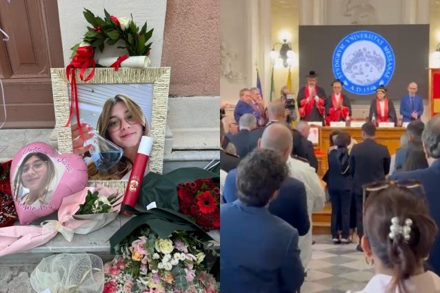 Conferita a Messina la laurea a Sara Campanella, vittima di femminicidio: "La sua voce non sia mai dimenticata"