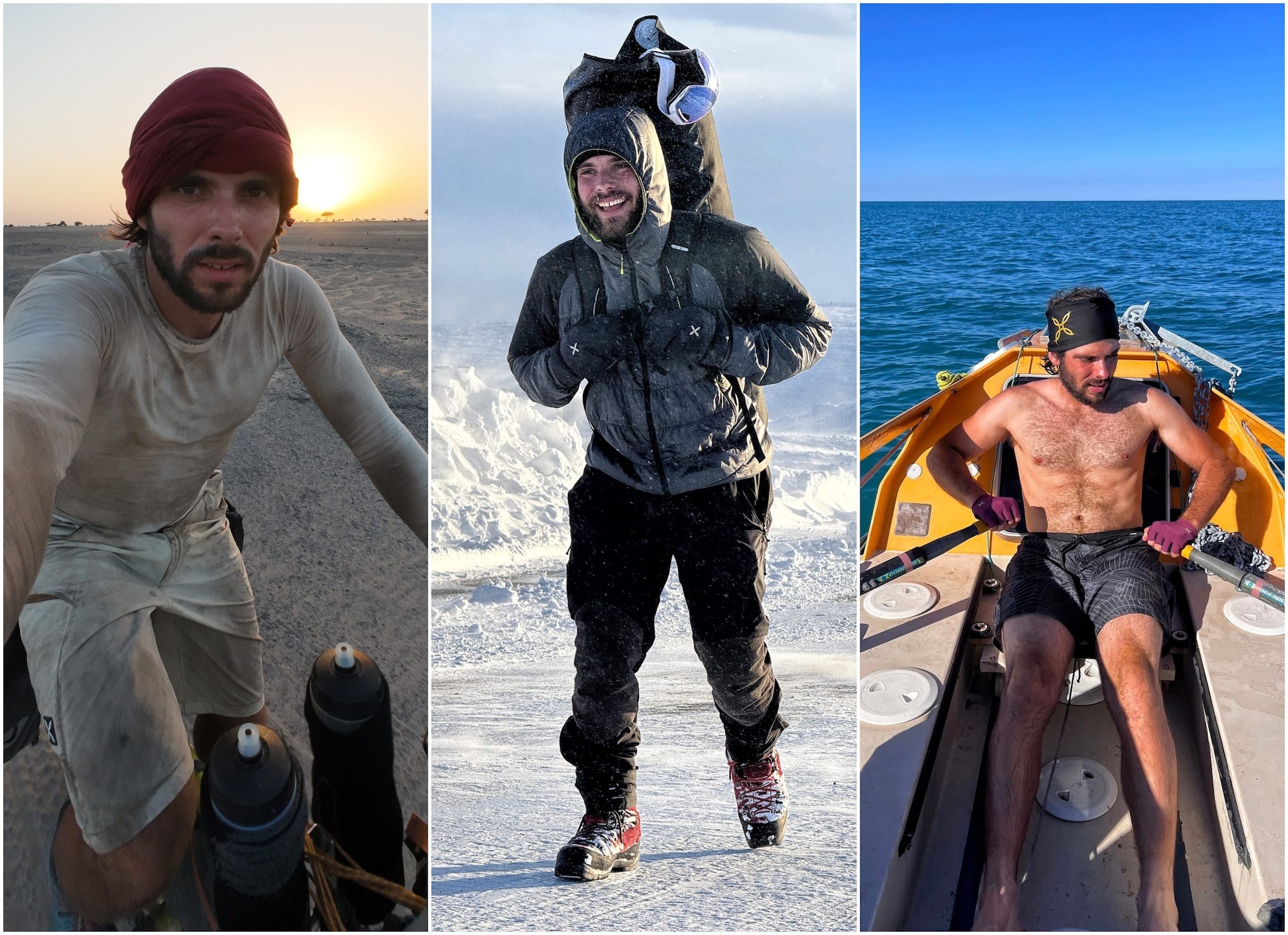 Lorenzo, l'italiano che percorrerà in bici, a piedi e a remi il "viaggio della sabbia" dal Sahara all’Amazzonia