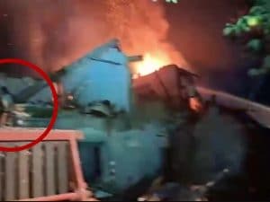 Maria Luisa Ramponi in un video dopo l&#8217;esplosione del casolare: insultava i carabinieri che poi l’hanno salvata