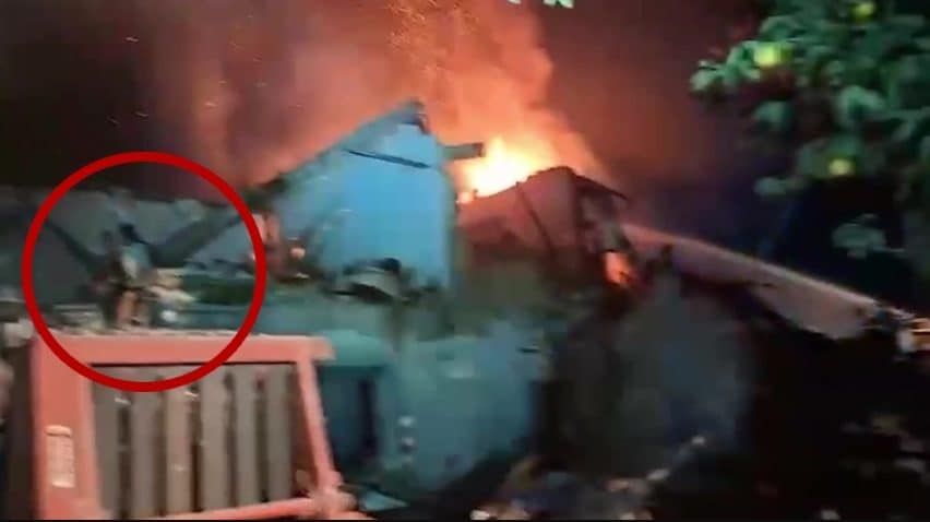 Maria Luisa Ramponi in un video dopo l'esplosione del casolare: insultava i carabinieri che poi l’hanno salvata