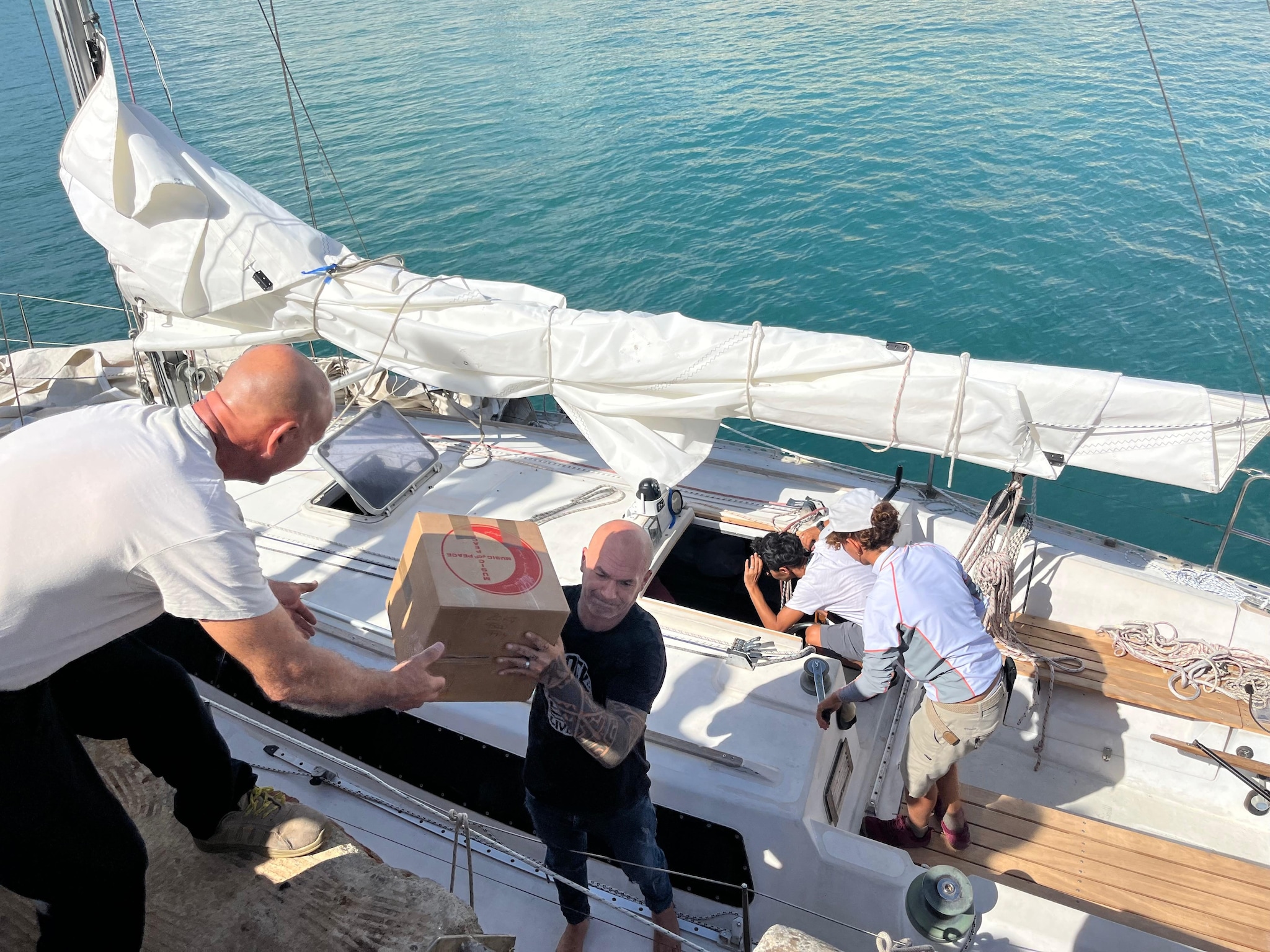 Non è vero che la Flotilla non portava aiuti, come dice Ben Gvir: ecco le prove