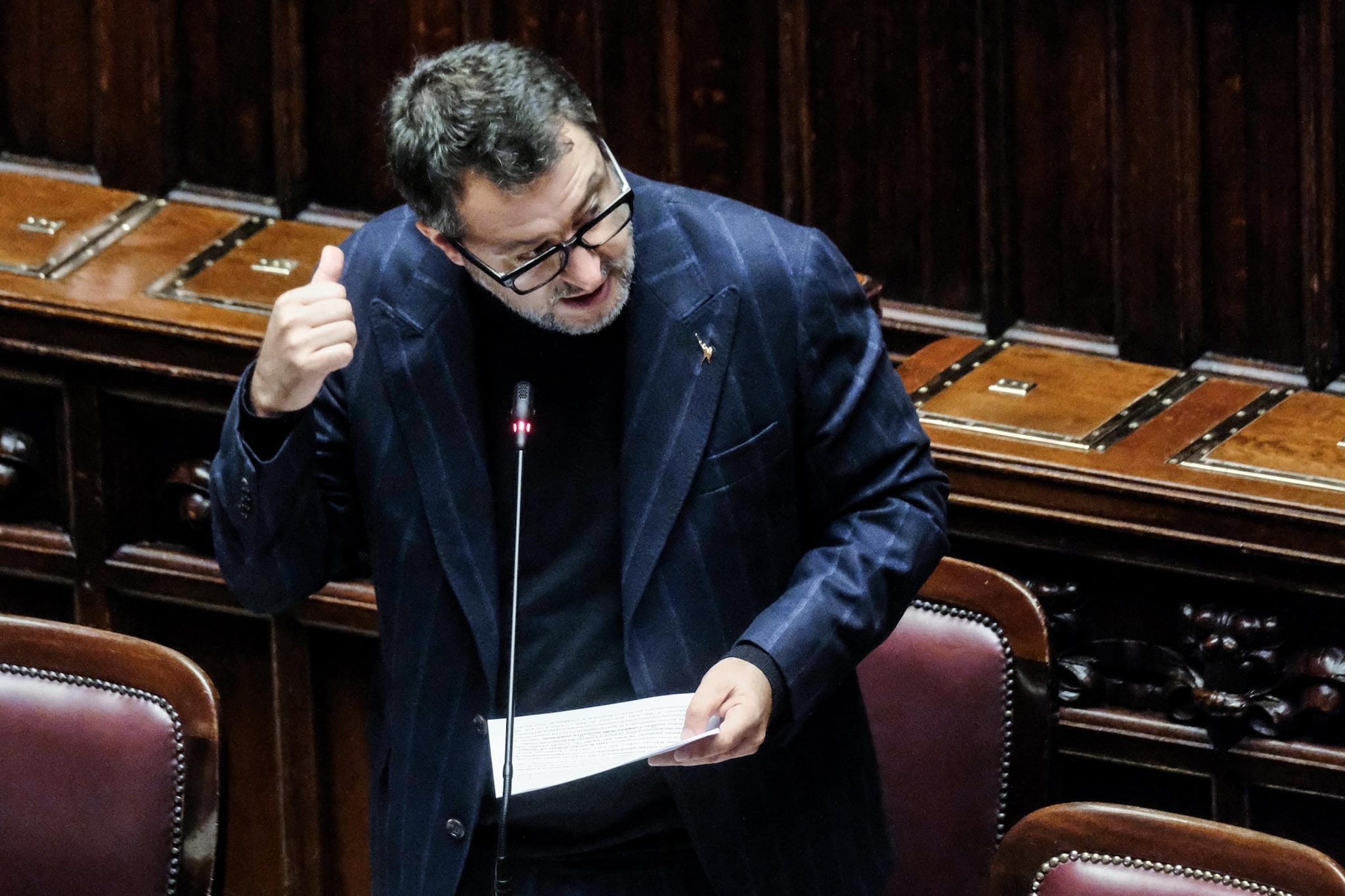 Salvini dice che il Ponte sullo Stretto migliorerà la salute degli italiani