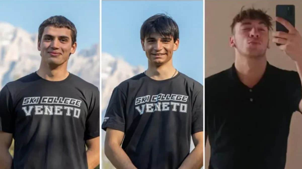 I tre ragazzi morti nell’incidente di Asiago: Nicola Xausa, Riccardo Gemo e Pietro Pisapia