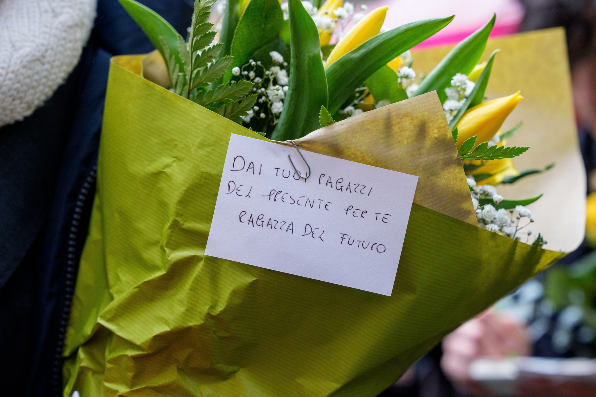 Foto dalla camera ardente di Ornella Vanoni