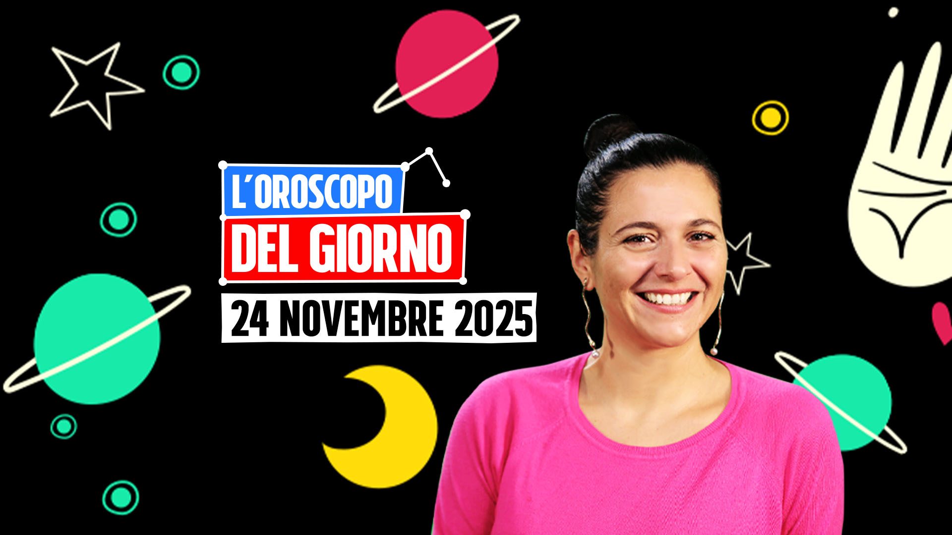 L'oroscopo di lunedì 24 novembre 2025